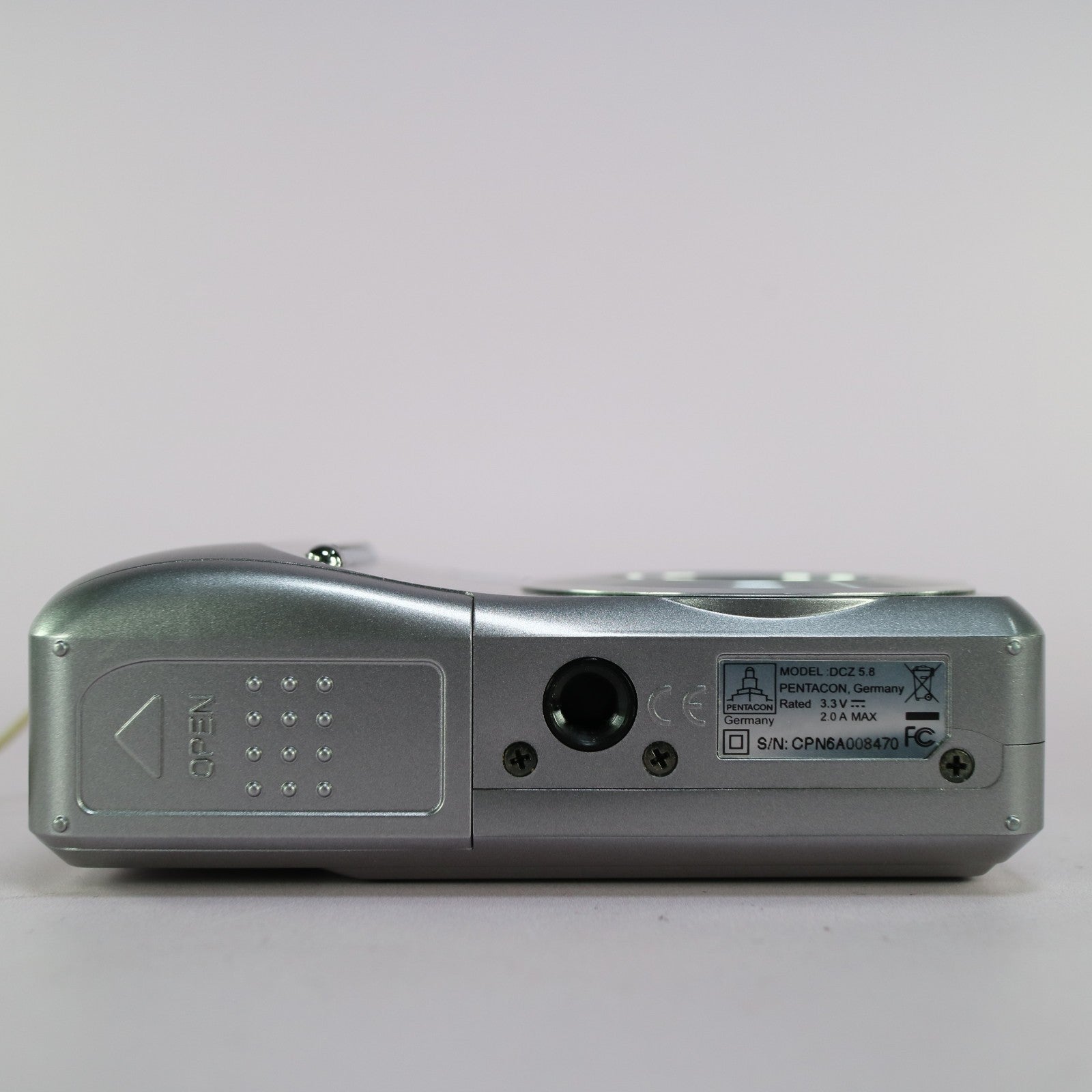 Praktica Digital Camera DCZ 5.8 5.0MP Silver Tested