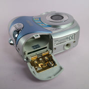Vivitar Digital Camera Vivicam 3785 3.0MP Blue Silver Tested