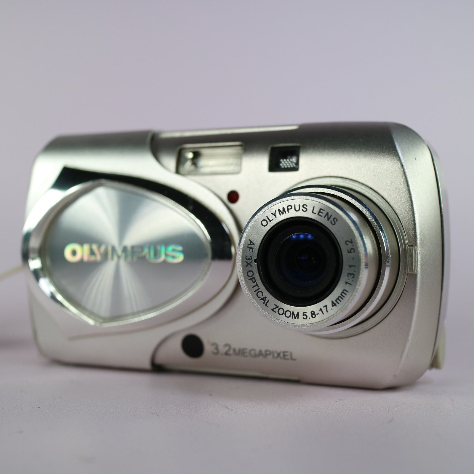 Olympus Digital Camera Mju 300 3.2MP Silver Tested