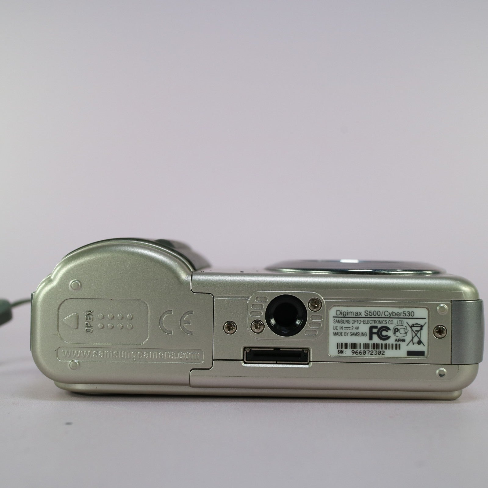 Samsung Digital Camera Cyber 530 5.1MP Silver Tested