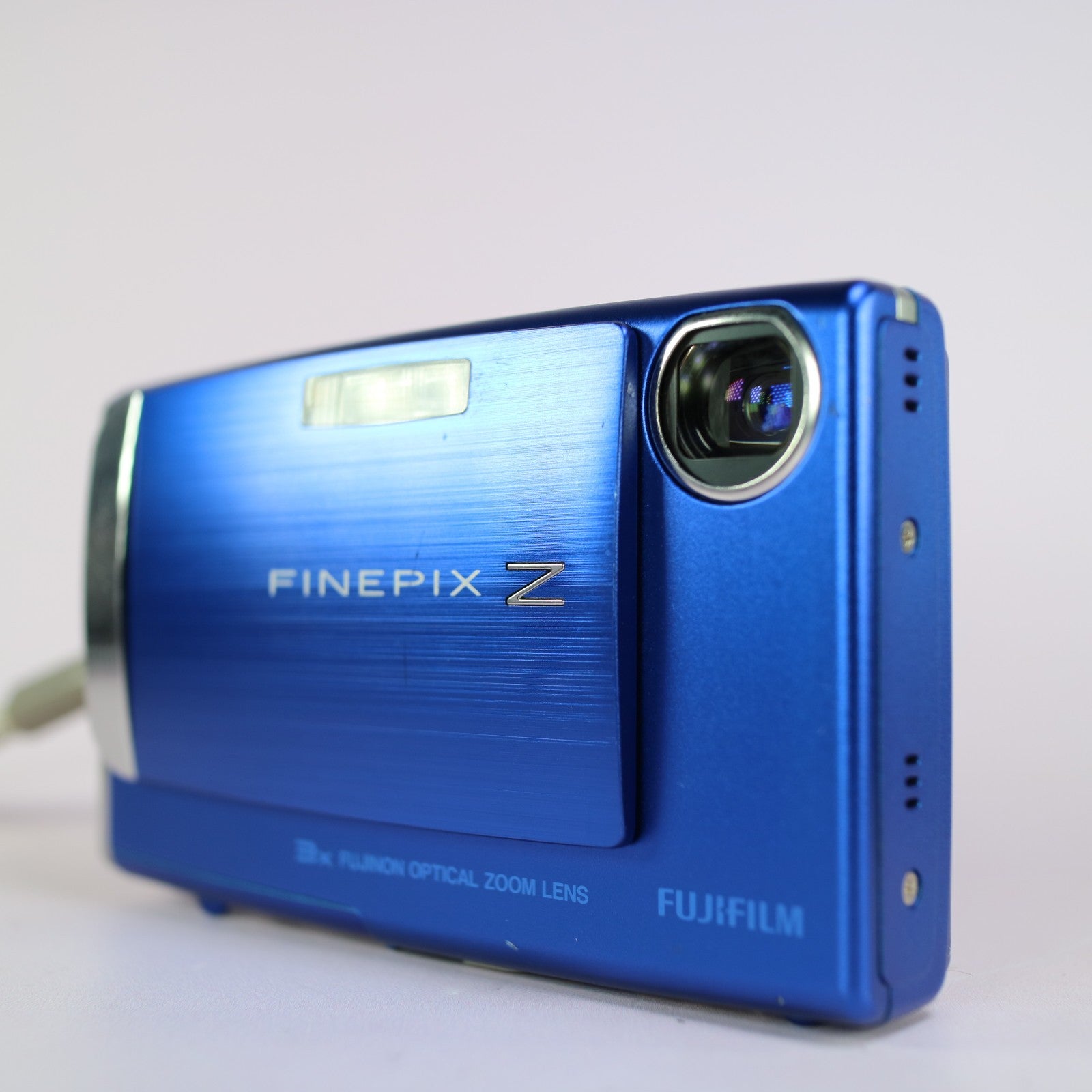 Fujifilm Digital Camera FinePix Z10fd 7.2MP Blue Tested Full Working Set
