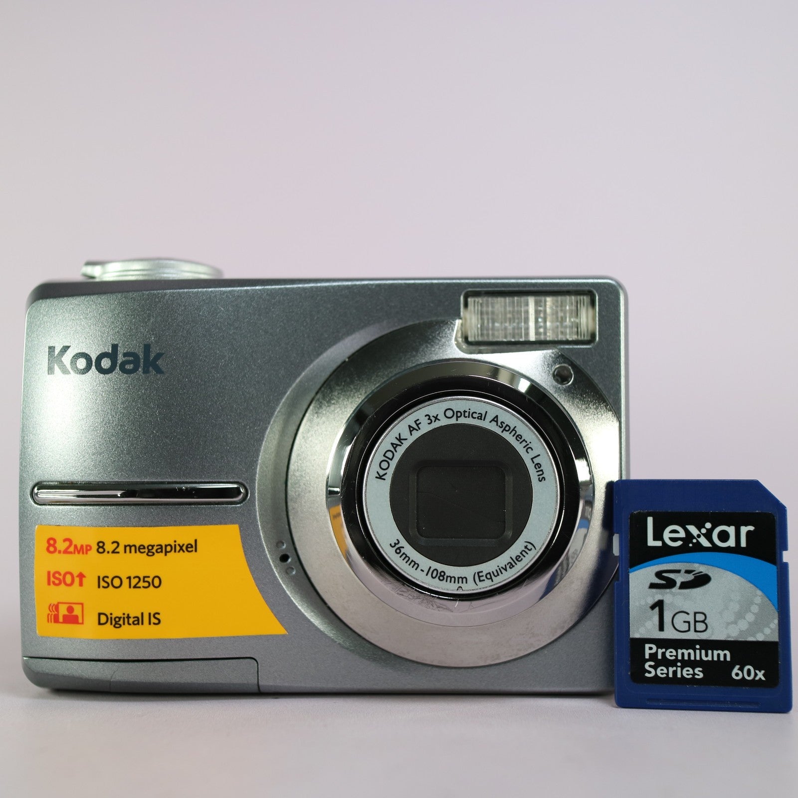 Kodak Digital Camera EasyShare C813 8.2MP Silver Tested