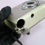Yashica Zoomate 115 35mm Film Point and Shoot Camera Silver Tested