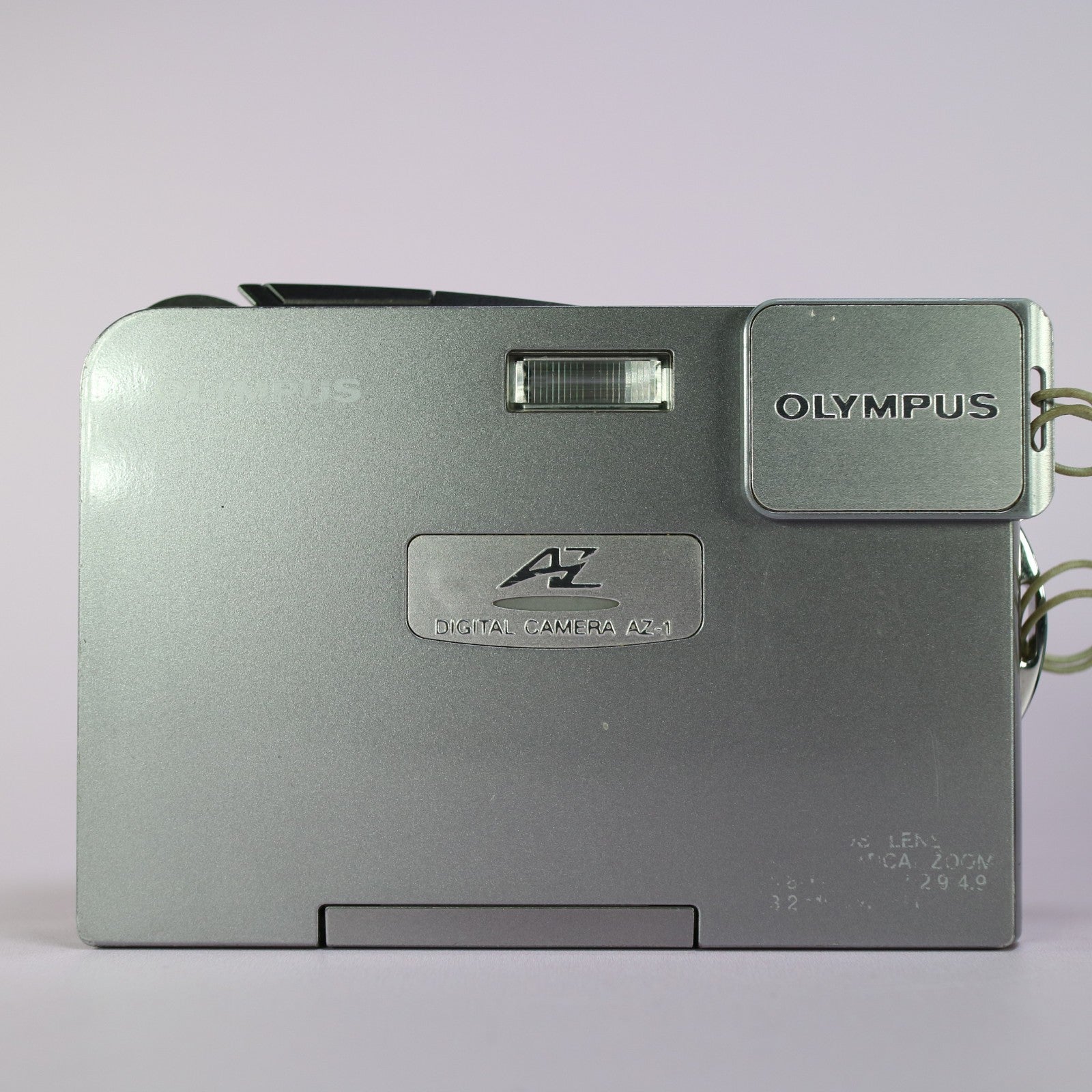 Olympus Digital Camera AZ-1 3.2MP Silver Tested Full Set