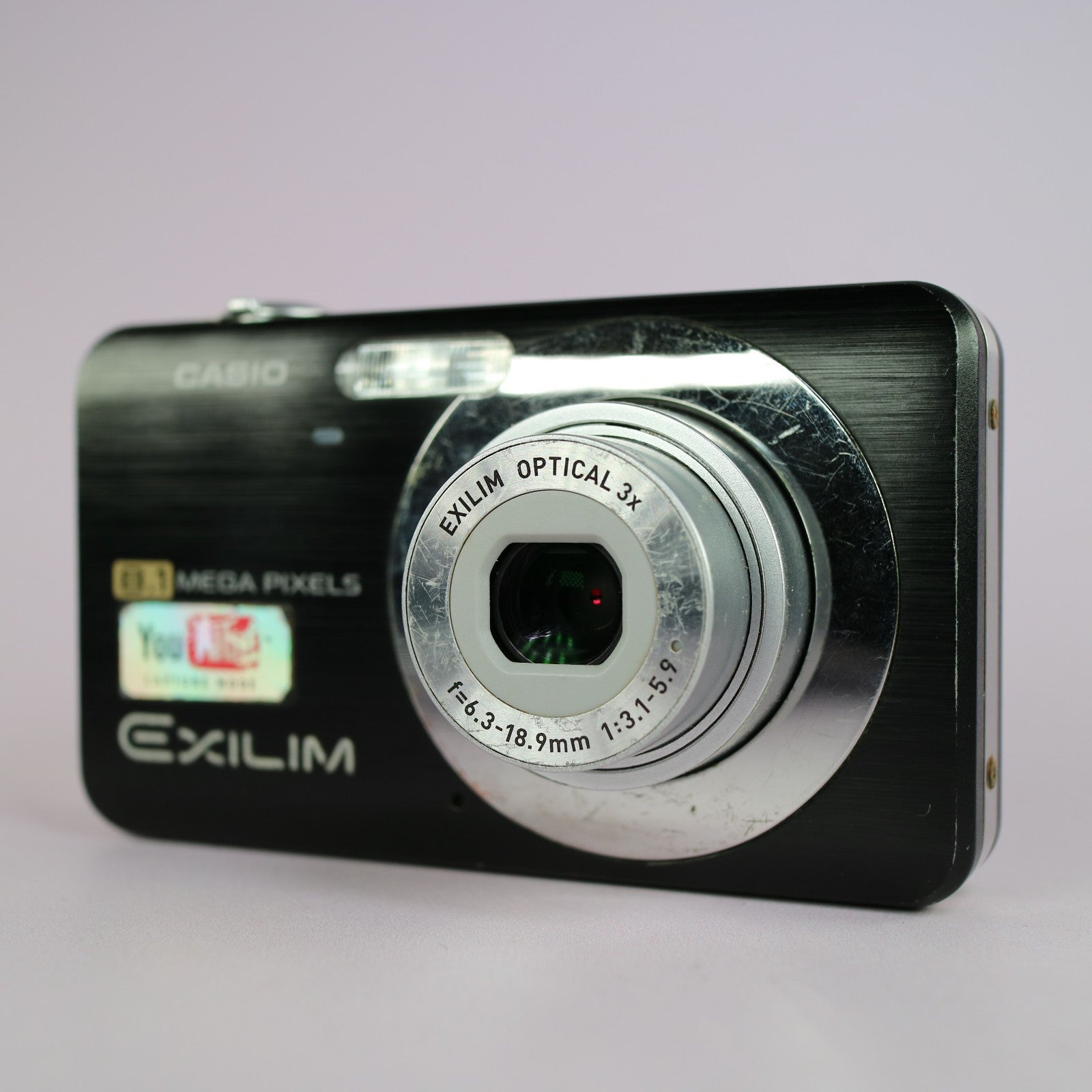 Casio Digital Camera Exilim EX-Z20 8.1MP Black Tested Full Working Set