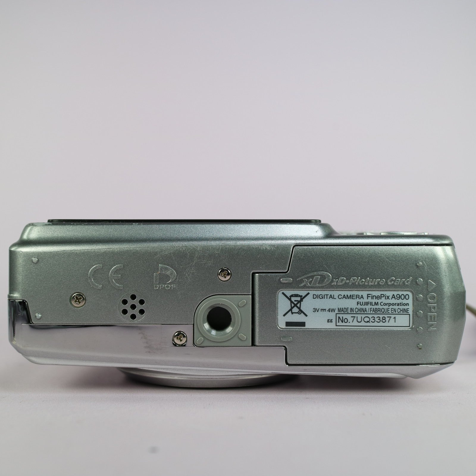 Fujifilm Digital Camera FinePix A900 9.0MP Silver Tested