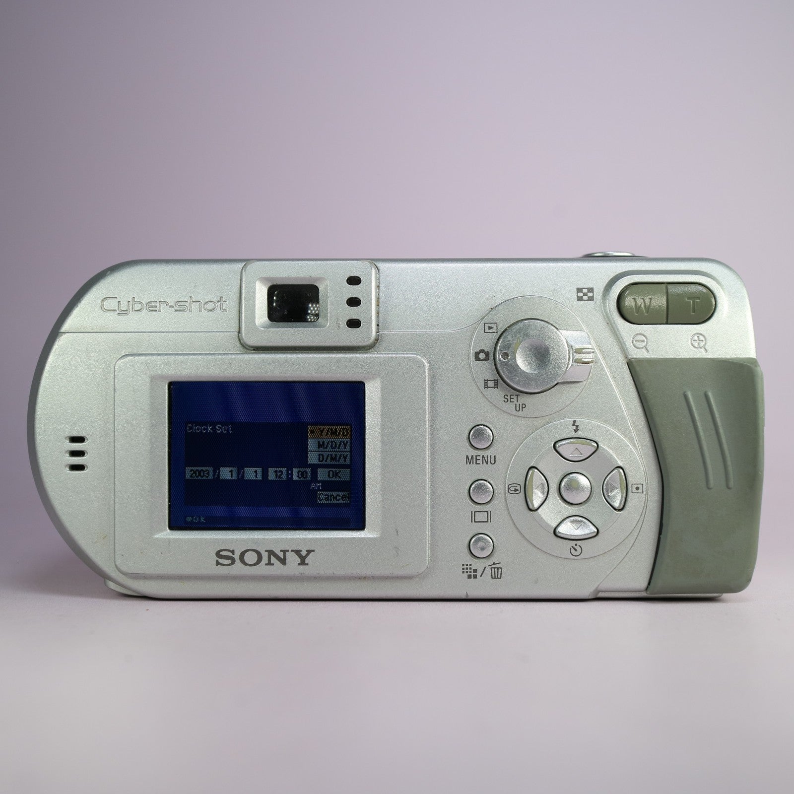 Sony Digital Camera Cybershot DSC-P52 3.2MP Silver Tested