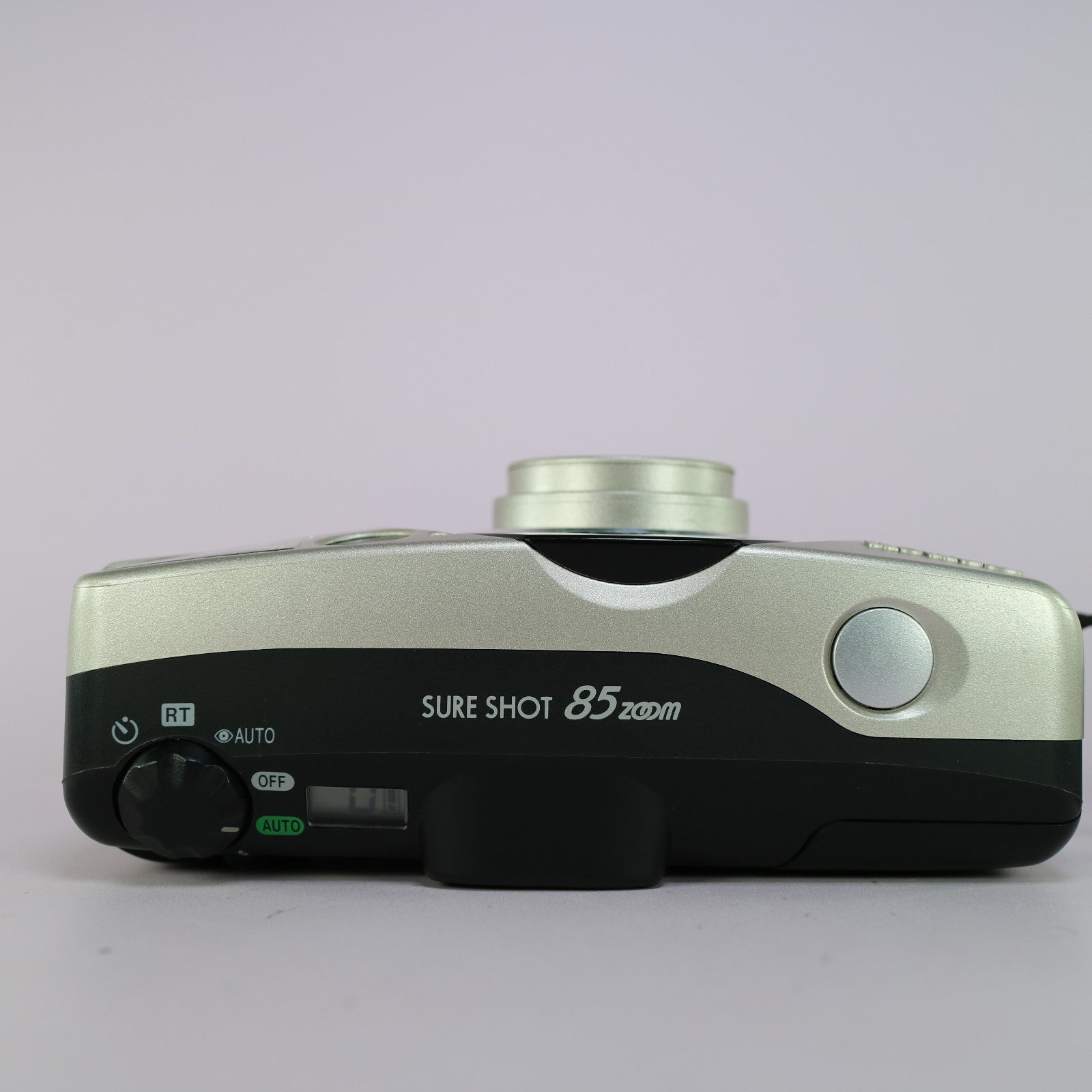 Canon Sure Shot 85 Zoom 35mm Film Point and Shoot Camera Silver Tested