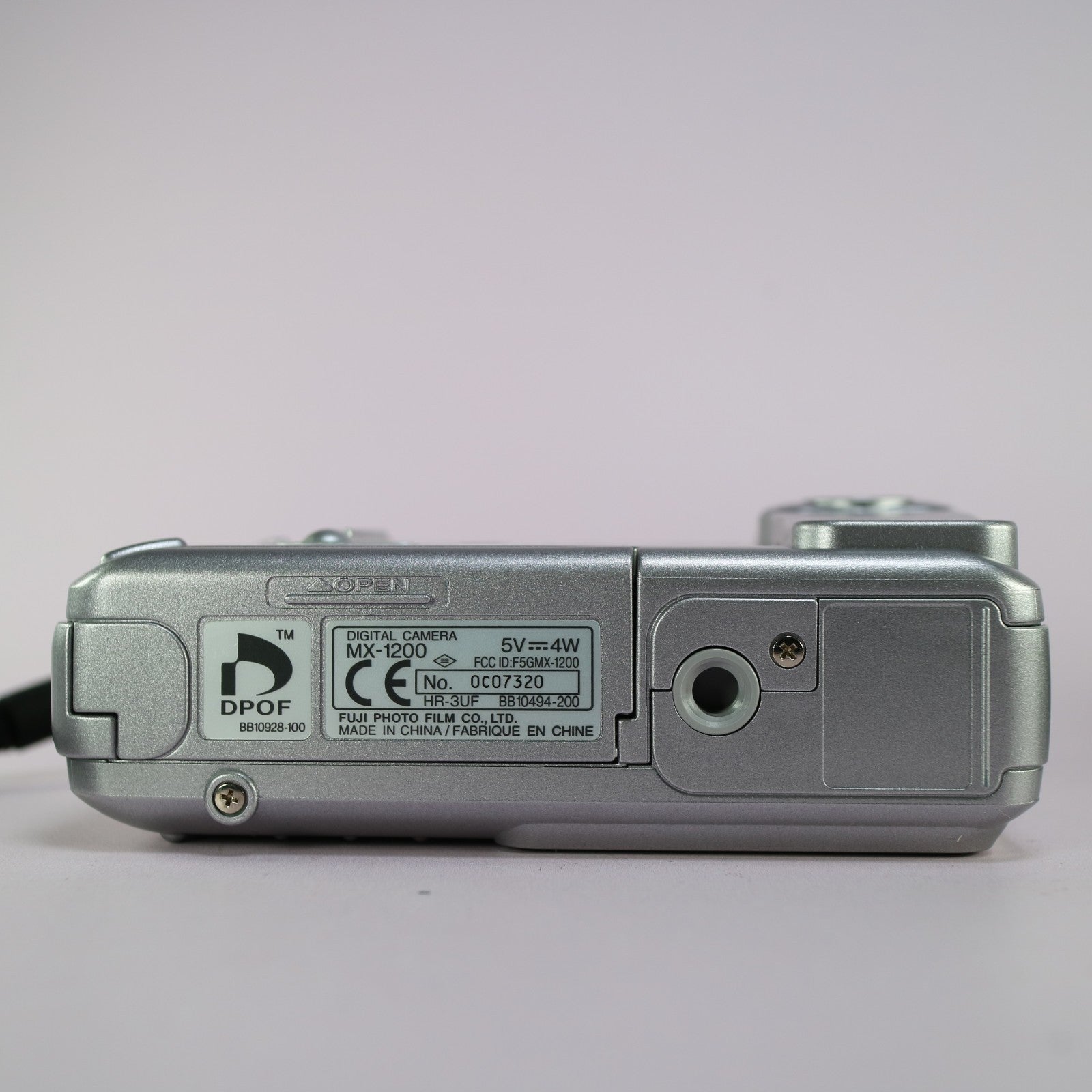 Fujifilm Digital Camera MX-1200 1.3MP Silver Tested With Smartmedia Card
