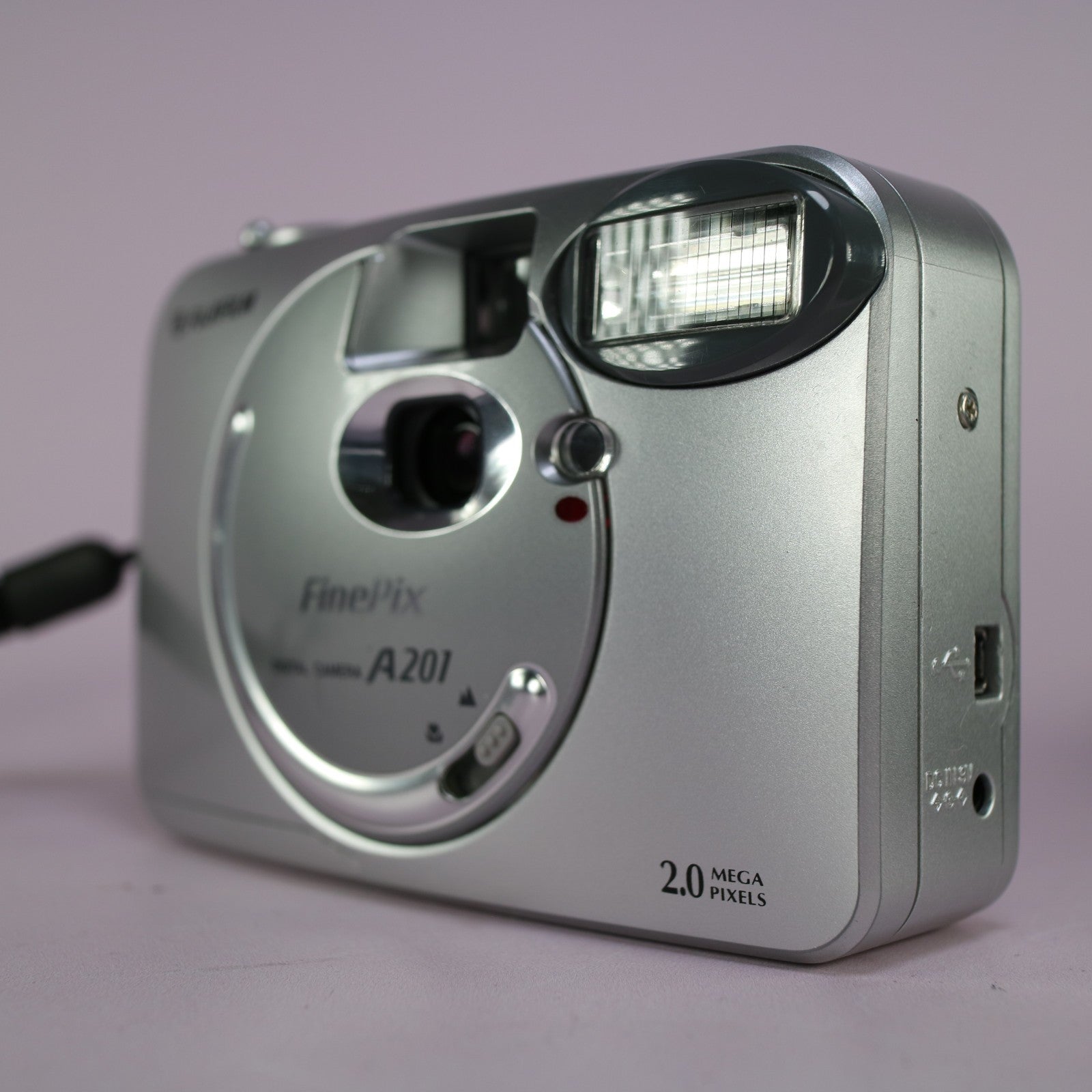 Fujifilm FinePix A201 2.0MP Compact Digital Camera Silver Tested