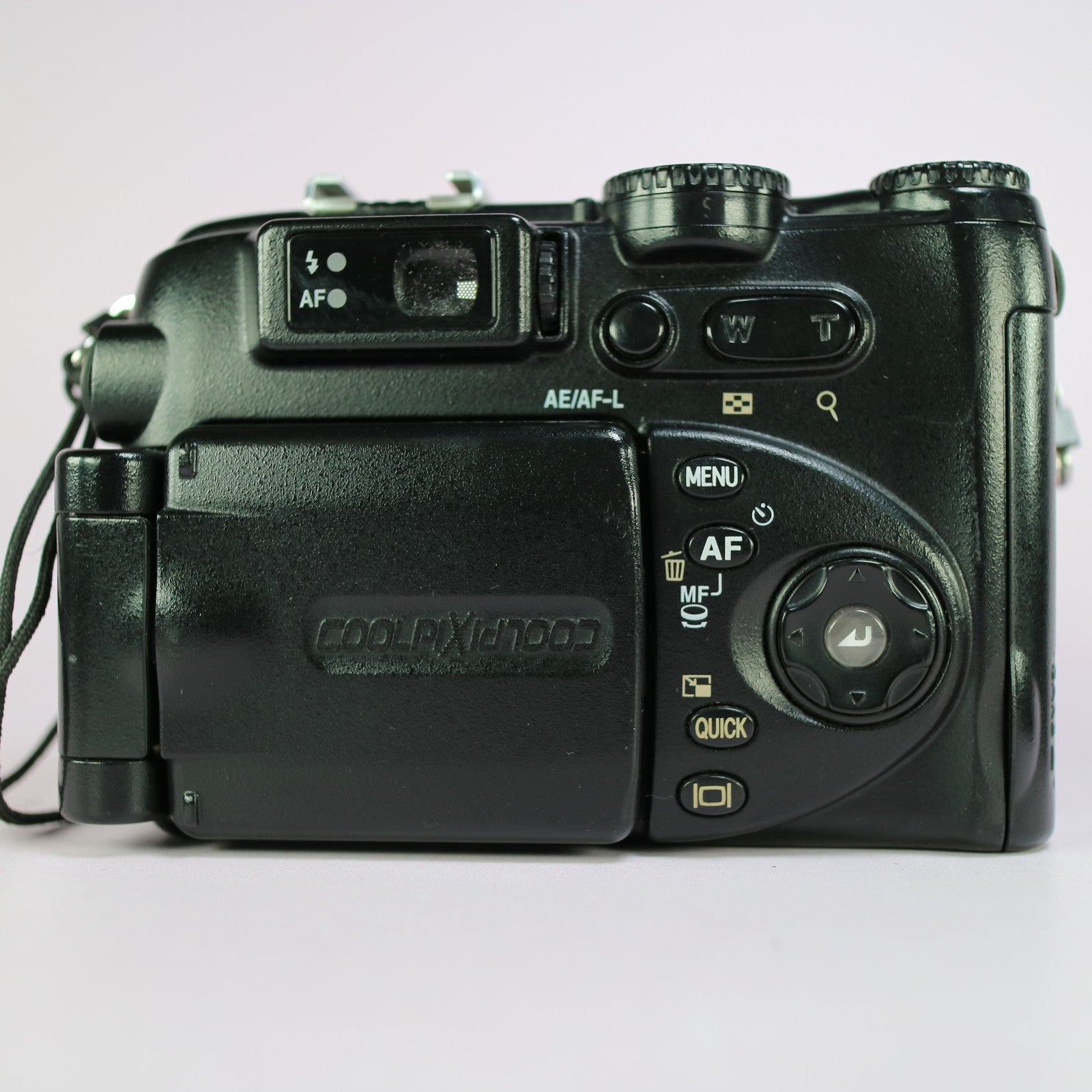 Nikon Digital Camera Coolpix 5400 5.1MP Flip Screen Black Tested Full Set