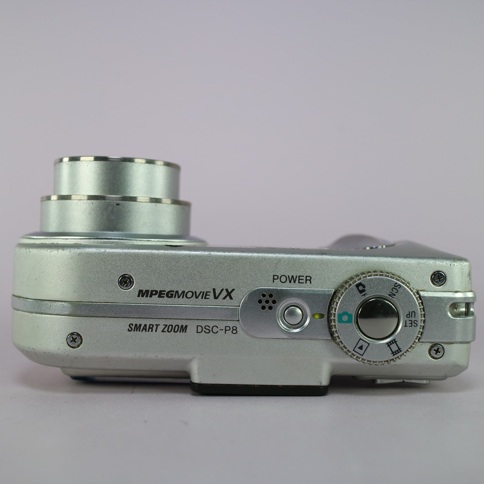 Sony Digital Camera Cybershot DSC-P8 3.2MP Silver Tested