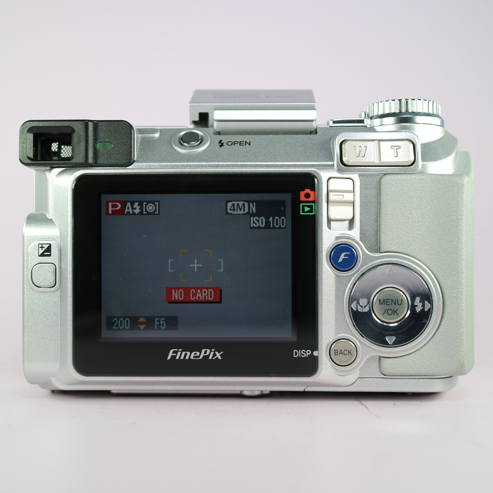 Fujifilm Digital Camera FinePix E500 4.1MP Silver Tested