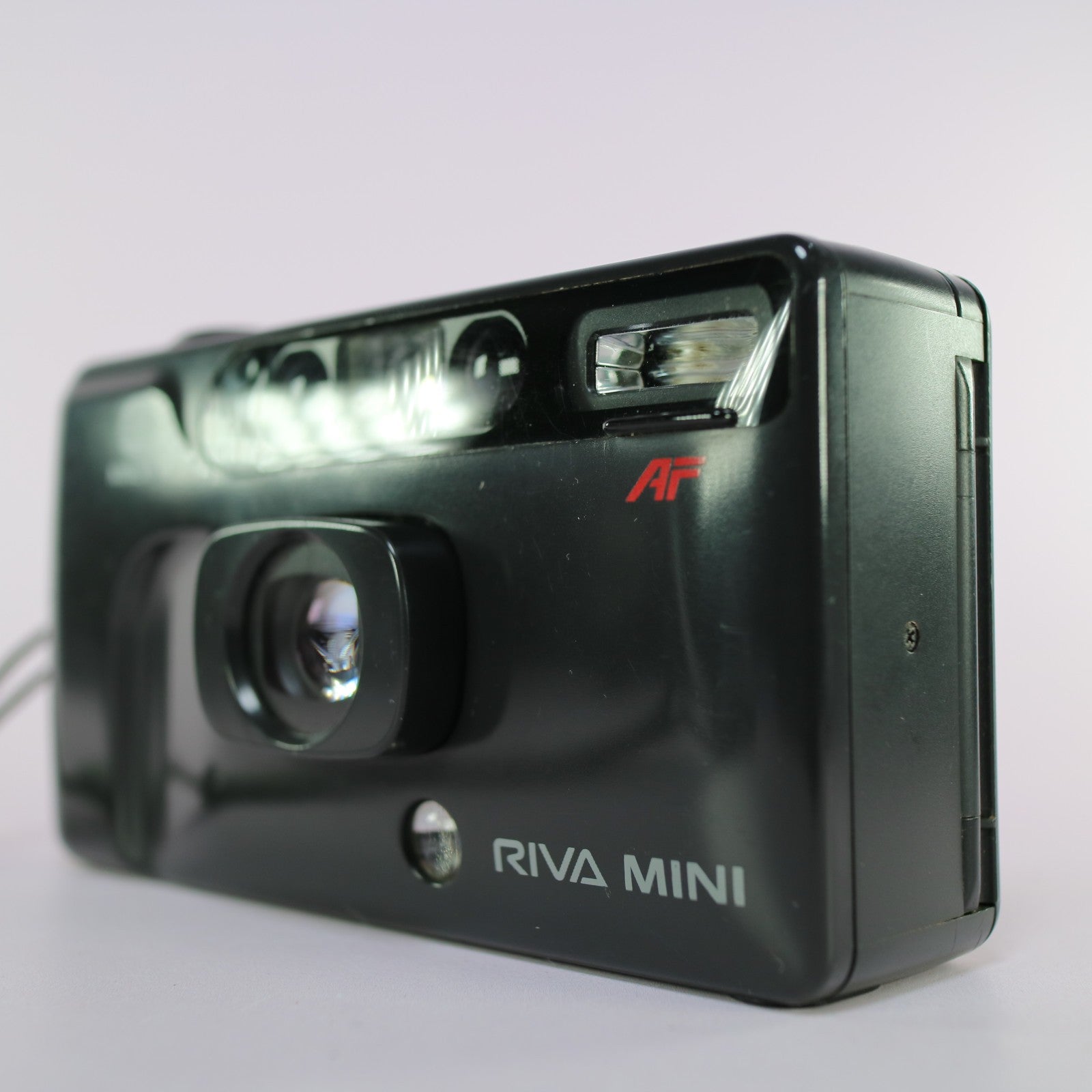 Minolta Riva Mini / Freedom Escort 35mm Film Point and Shoot Camera Black Tested