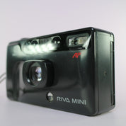 Minolta Riva Mini / Freedom Escort 35mm Film Point and Shoot Camera Black Tested