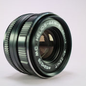 Zenit 122 35mm Film SLR Camera Black With Helios 44M 5 58mm f/2 Lens Tested