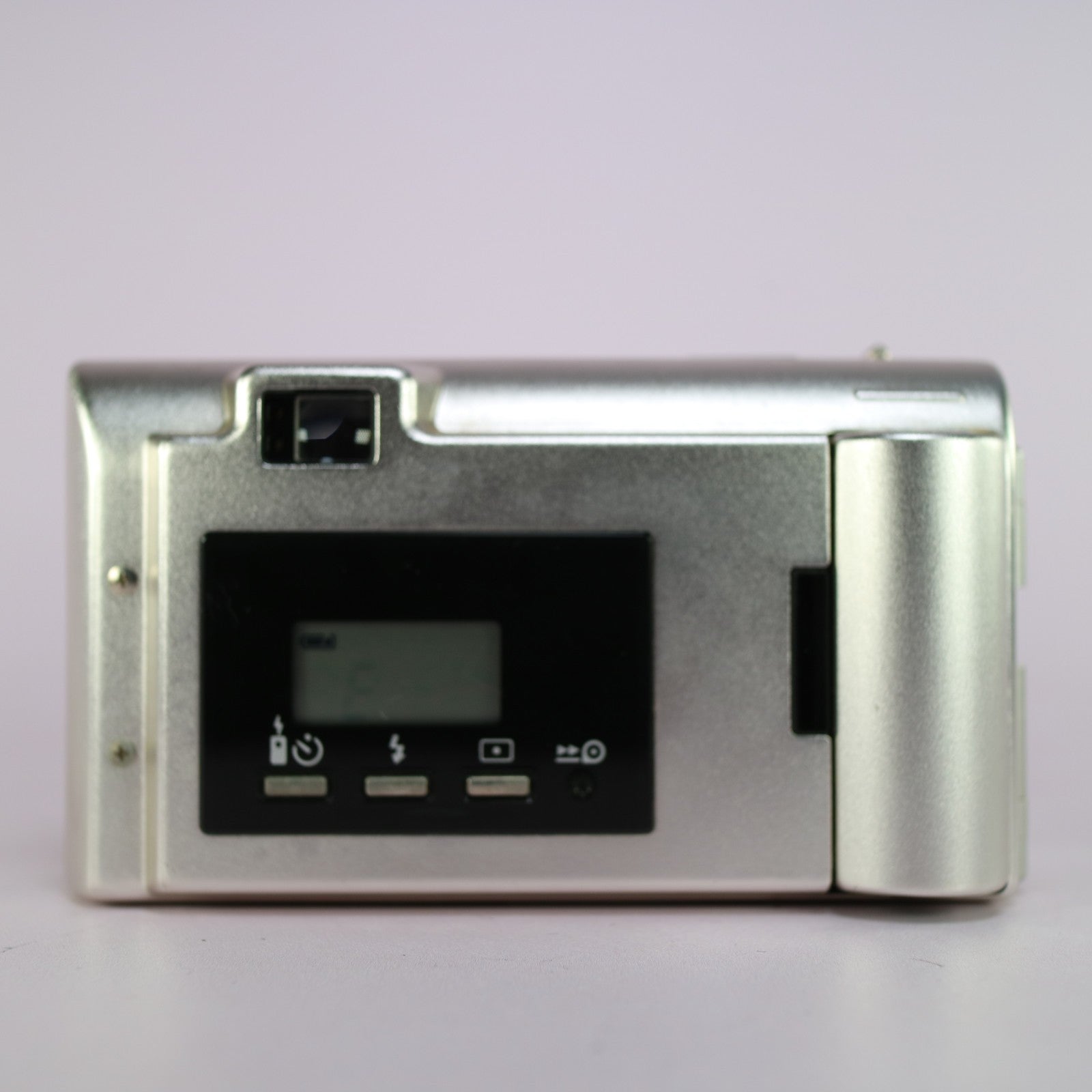 Olympus MJU V 35mm Film Point and Shoot Metal Body Camera Silver Tested