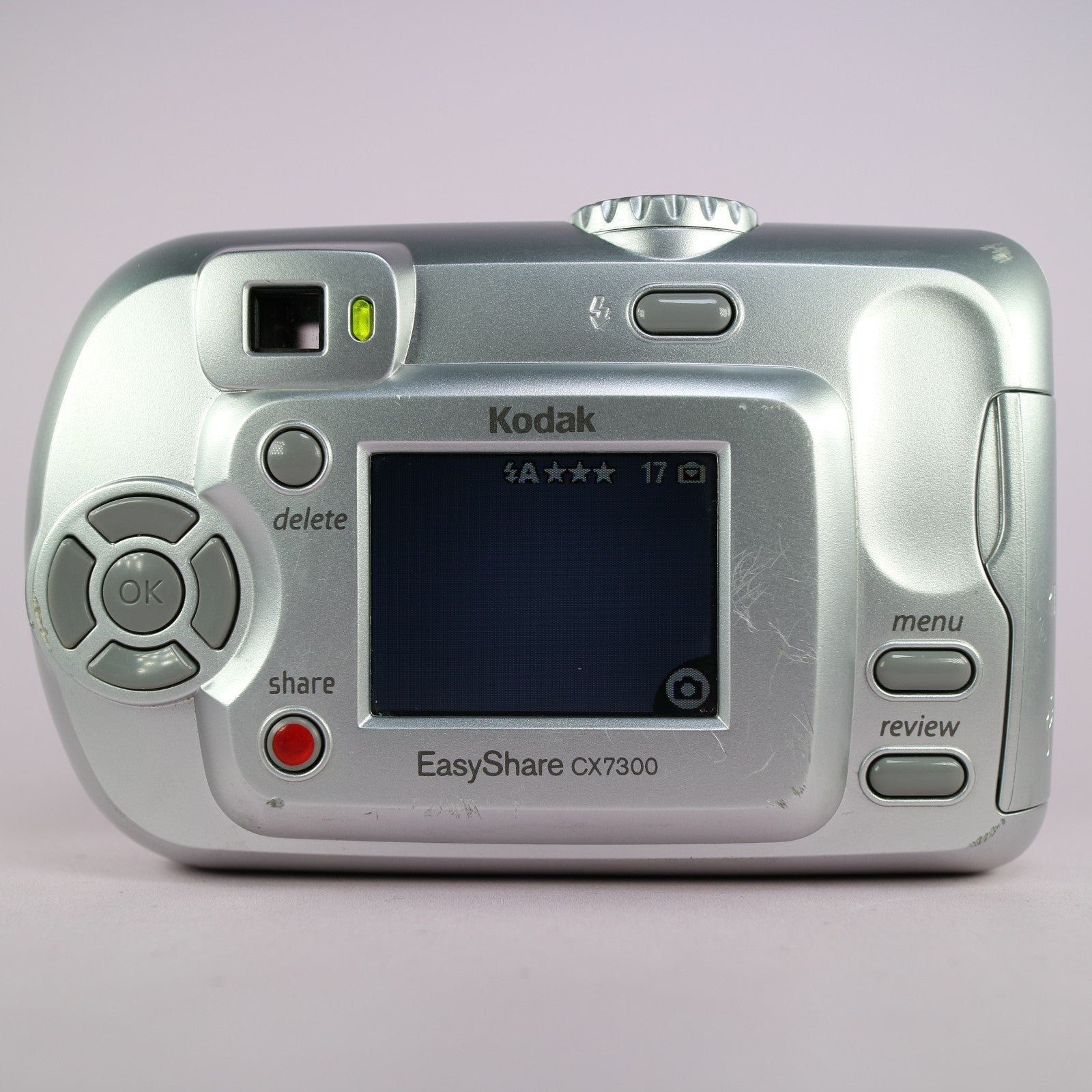 Kodak Digital Camera EasyShare CX7300 3.2MP Silver Tested