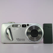 Sony Digital Camera Cybershot DSC-P8 3.2MP Silver Tested