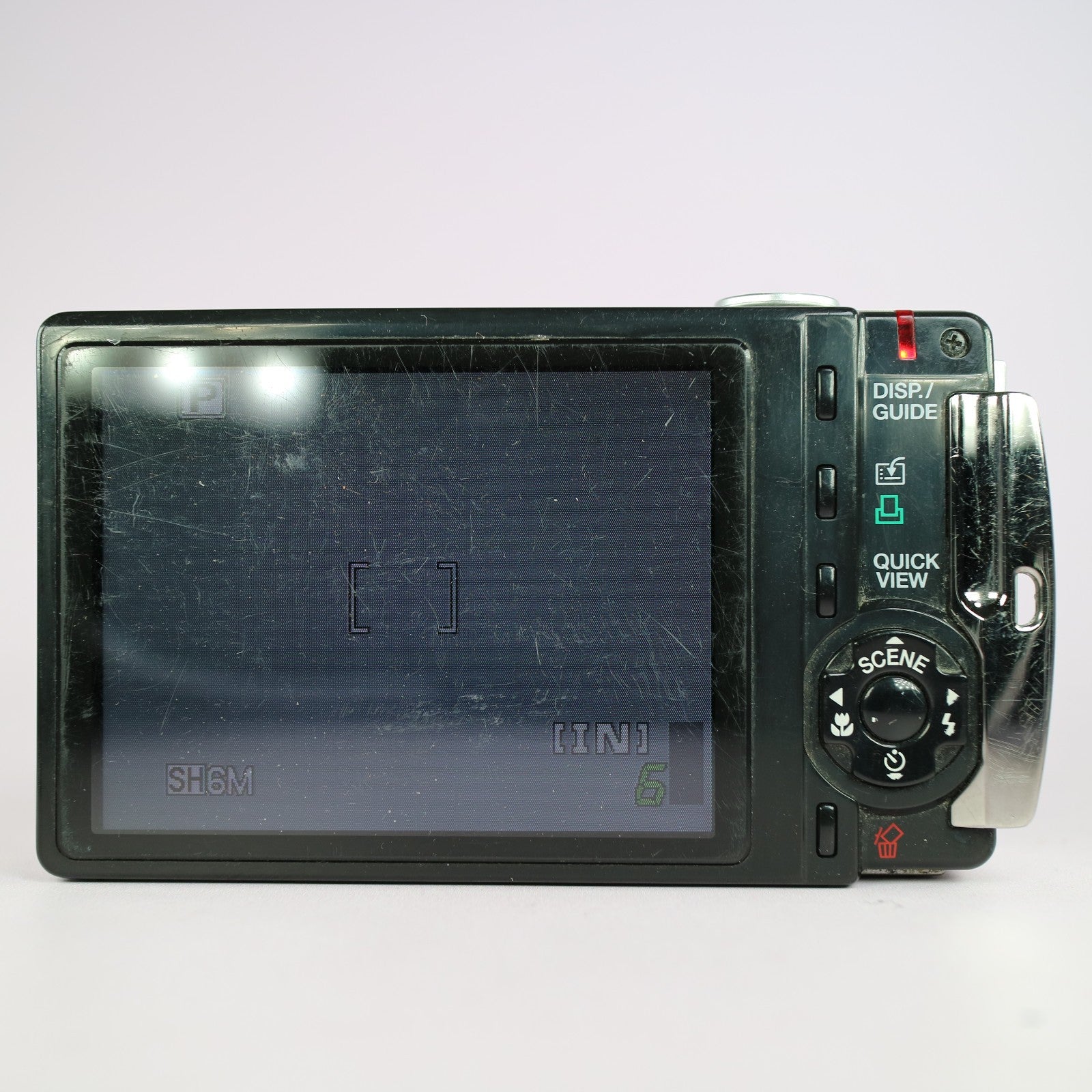 Olympus Digital Camera SP-700 6.0MP Silver Tested w/ Battery and Charger