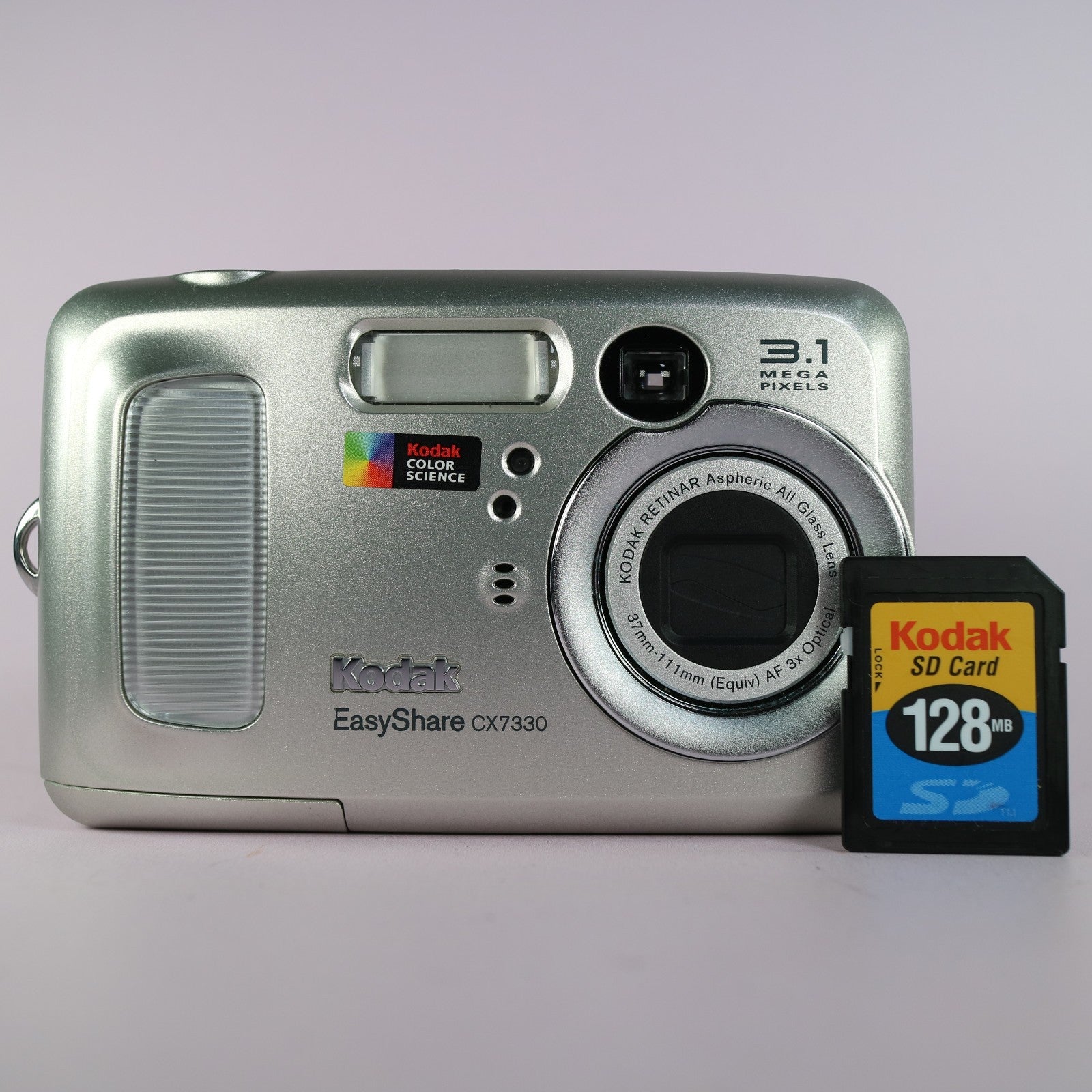 Kodak Digital Camera EasyShare CX7330 3.1MP Silver Tested