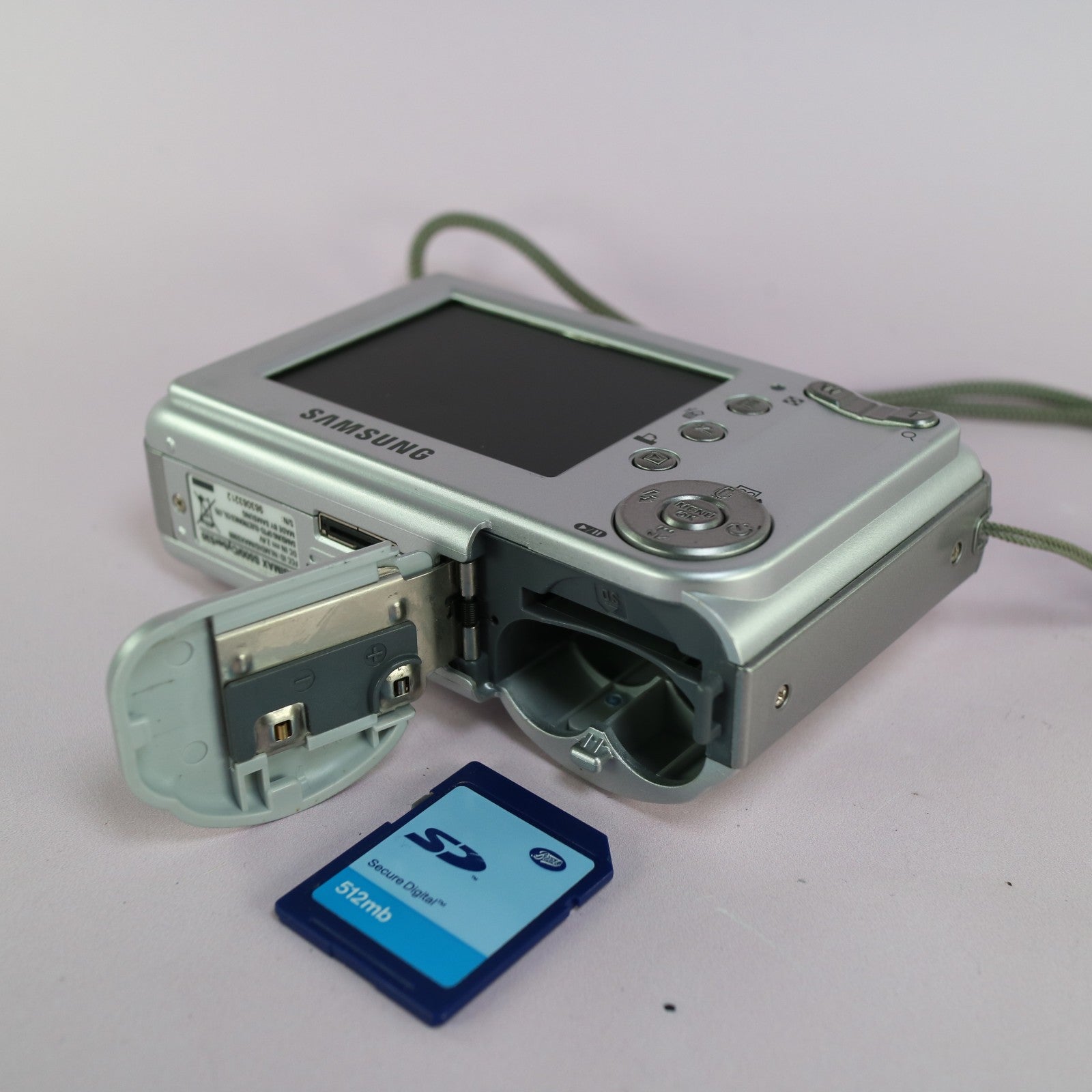 Samsung Digimax S500 5.1MP Compact Digital Camera Silver Tested