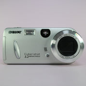 Sony Digital Camera Cybershot DSC-P52 3.2MP Silver Tested