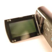 Panasonic SDR-S10 Handheld Digital Camcorder Black Tested Full Working Set