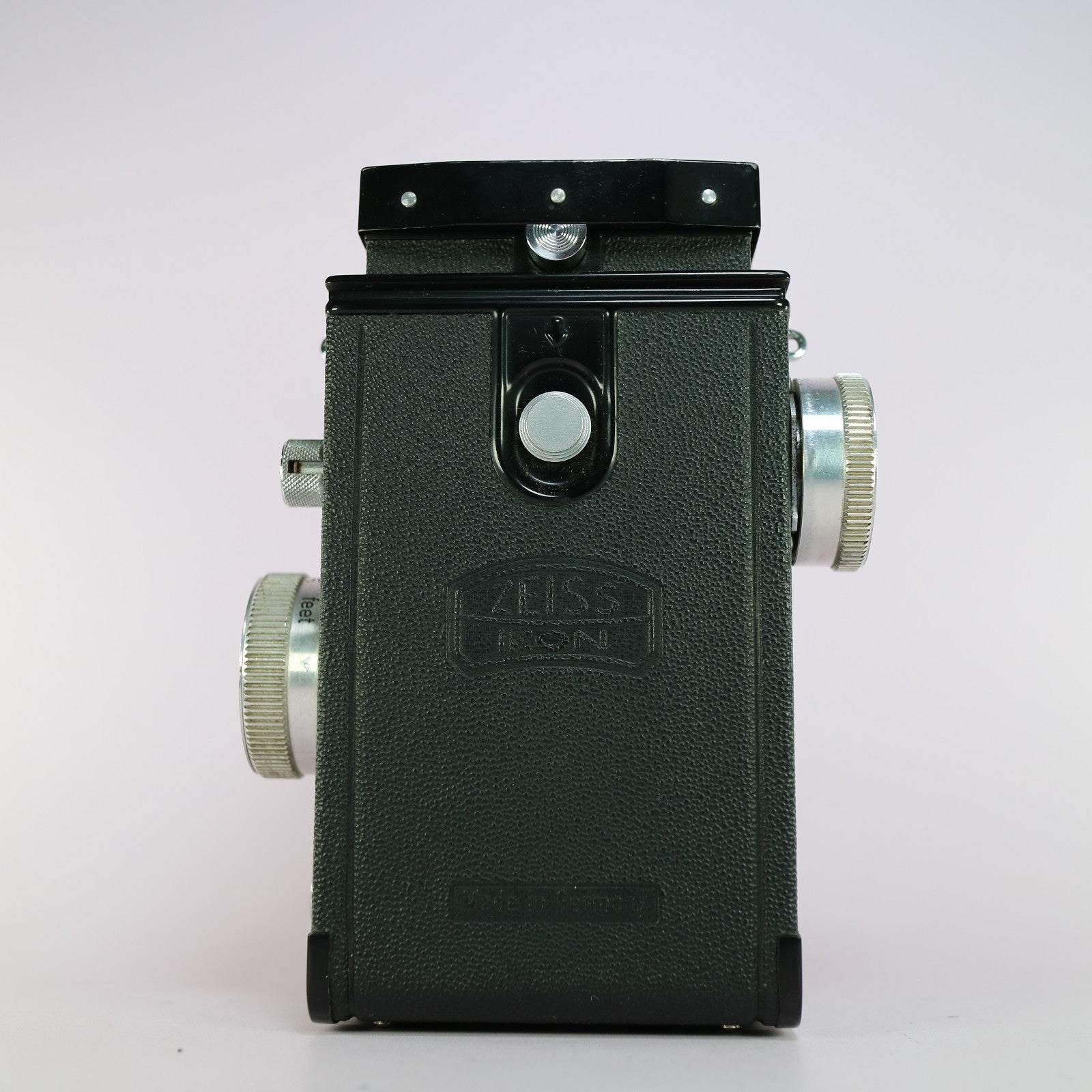 Zeiss Ikon Ikoflex 1C Medium Format Twin Lens Reflex TLR Camera Black Tested
