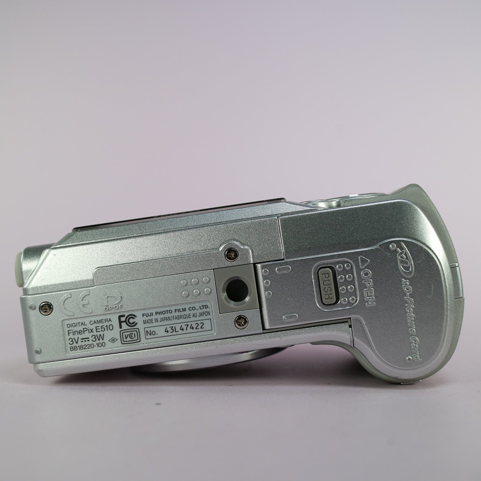 Fujifilm Digital Camera FinePix E510 5.2MP Silver Tested