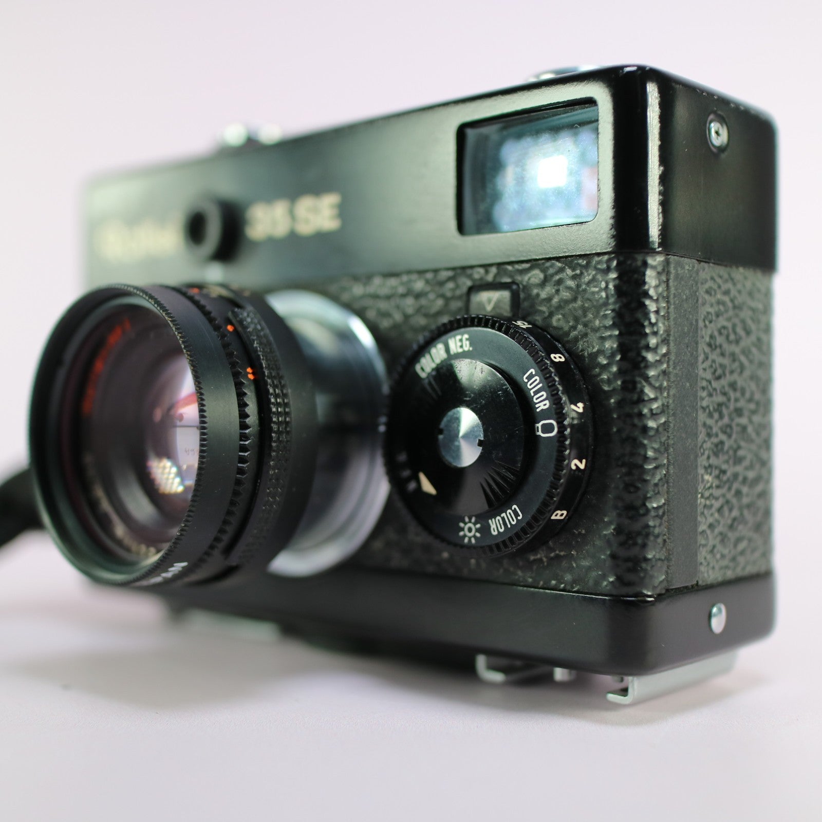 Rollei 35 SE 35mm Film Point and Shoot Camera Black Tested Mechanically Tested