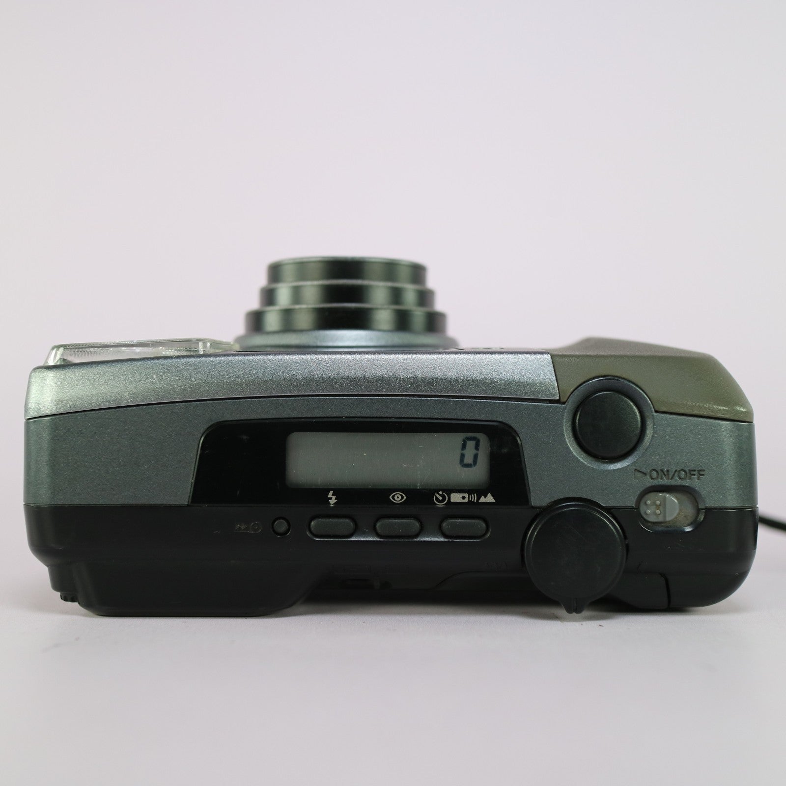 Pentax Espio 115M 35mm Film Point and Shoot Camera Silver Tested