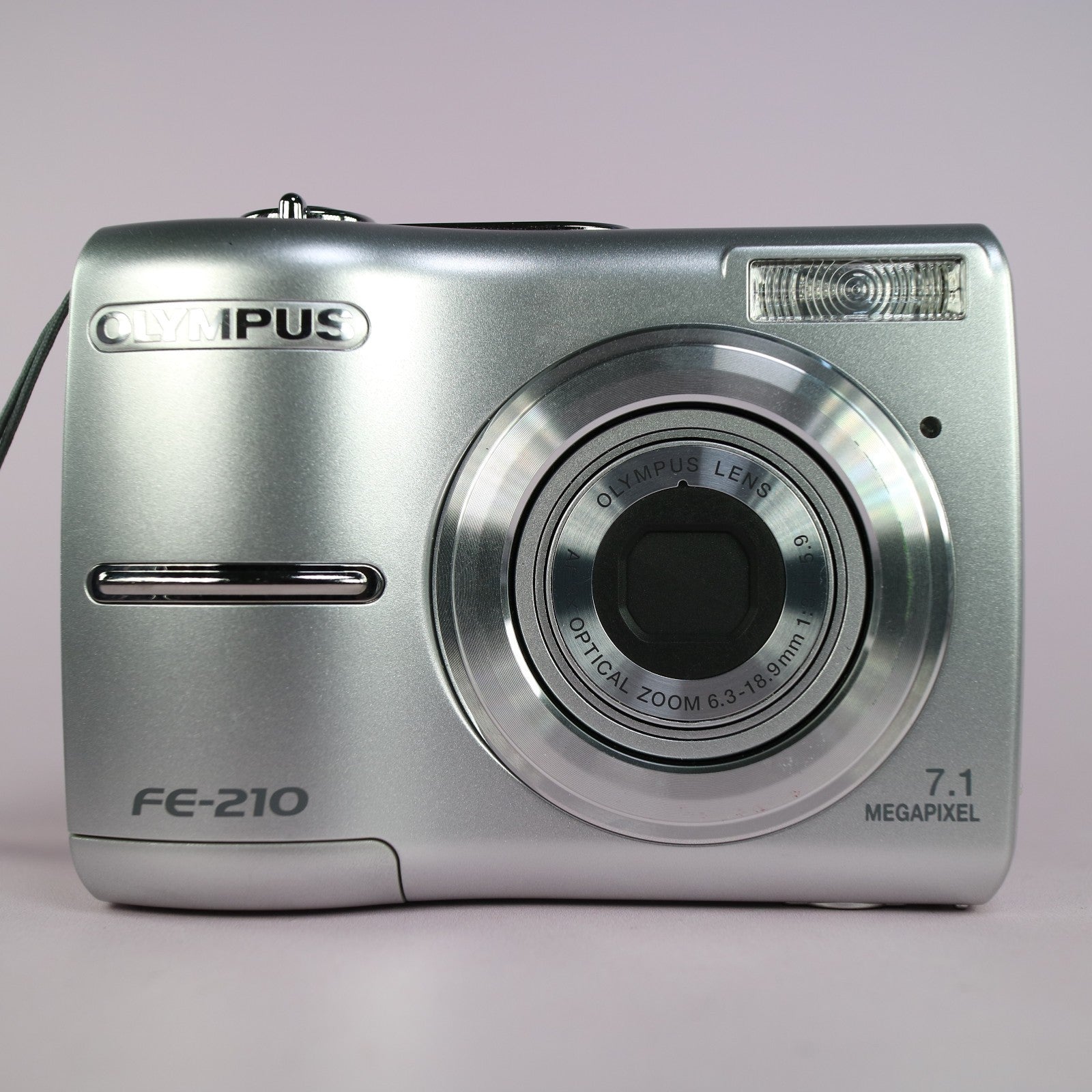 Olympus Digital Camera FE-210 7.1MP Silver Tested