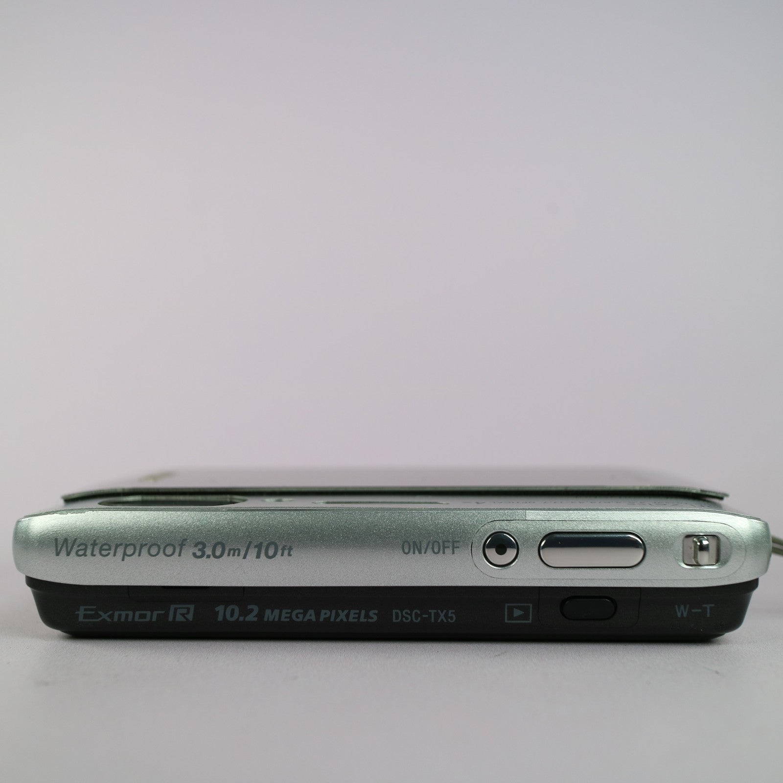 Sony Underwater Digital Camera Cybershot DSC-TX5 10.2MP Silver Tested Full Set