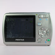 Pentax Optio E35 7.1MP Compact Digital Camera Silver Tested