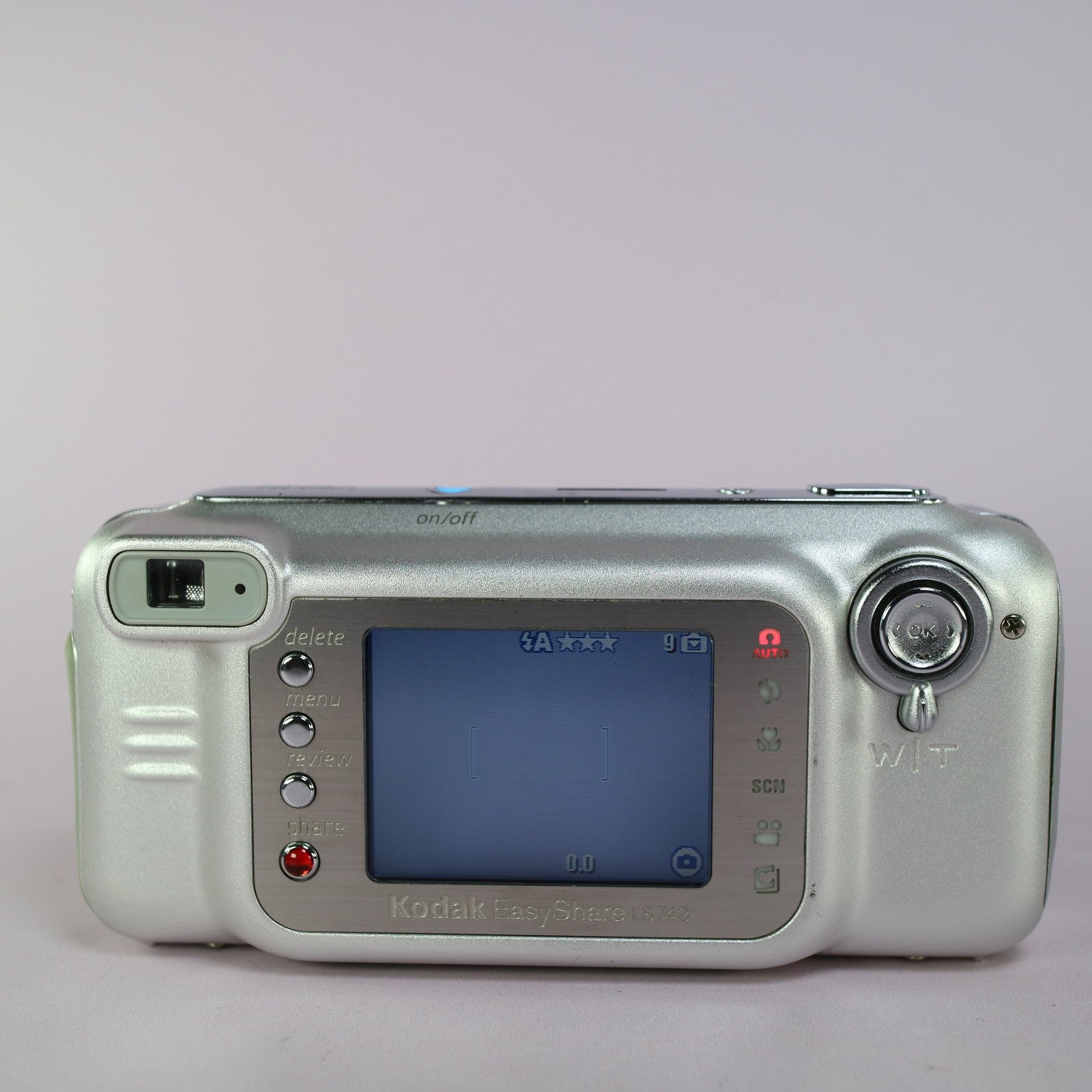 Kodak Digital Camera EasyShare LS743 4.0MP Silver Tested Full Working Set