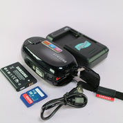Samsung SMX-C20BP Handheld Camcorder Black Tested Full Working Set
