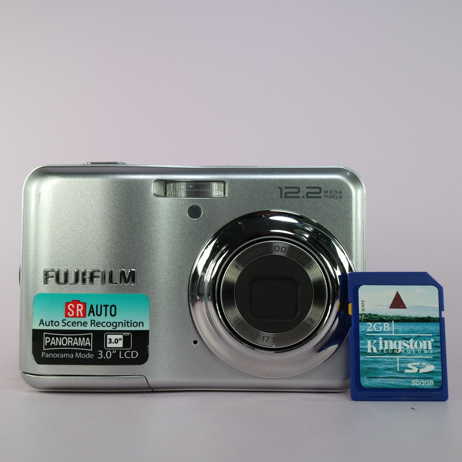 Fujifilm Digital Camera FinePix A235 12.2MP Silver Tested