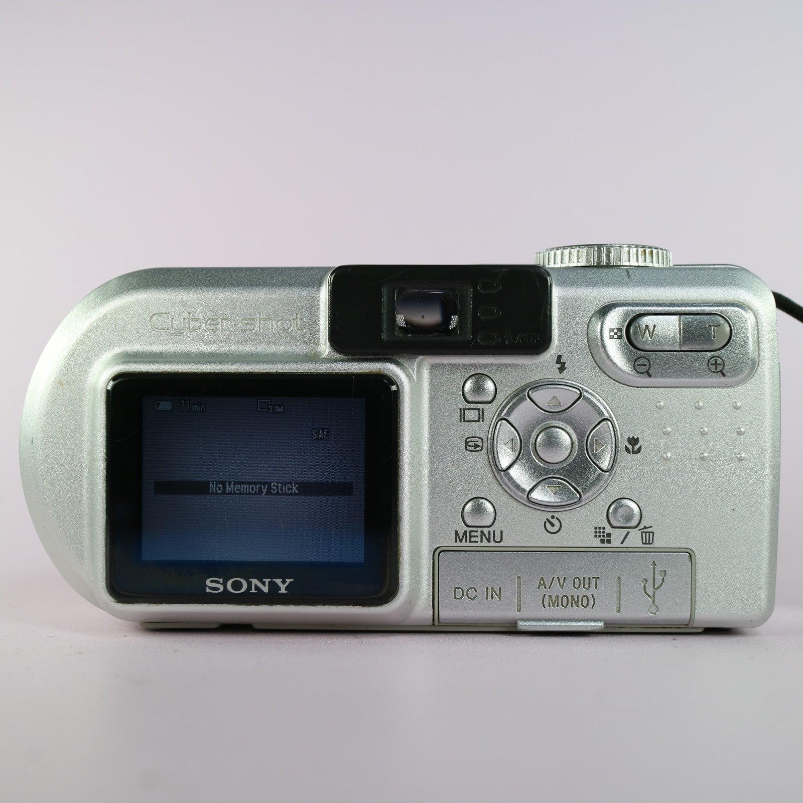 Sony Digital Camera Cybershot DSC-P8 3.2MP Silver Tested