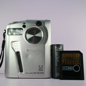 Fujifilm MX-1700 1.5MP Compact Digital Camera Silver Tested With Smartmedia Card