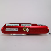 Polaroid Digital Camera iE826 18.1MP Red Tested Full Working Set