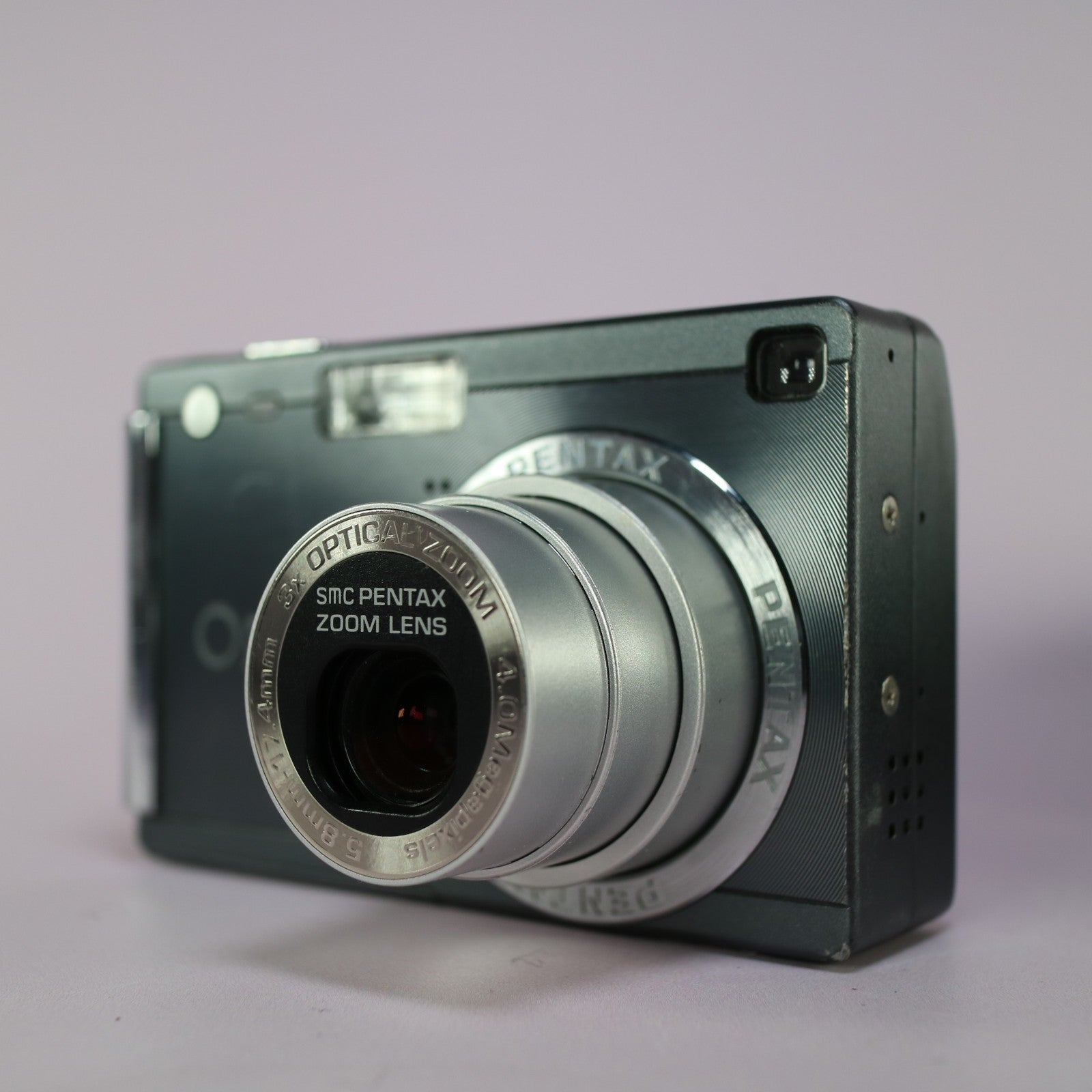 Pentax Digital Camera Optio S4i 4.0MP Silver Tested Full Working Set