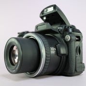 Fujifilm FinePix S5500 5.1MP Digital Bridge Camera Black Tested 10x Zoom