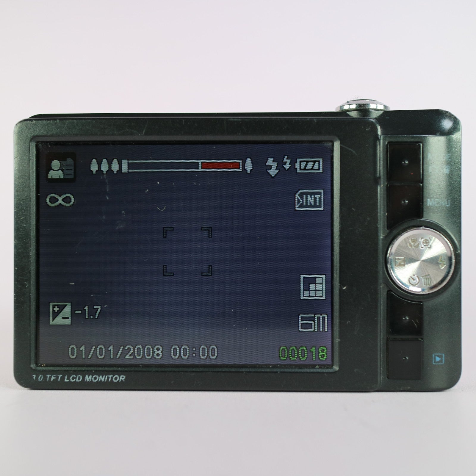 Hitachi Digital Camera HDC-1087E 10.0MP Black Tested Full Working Set