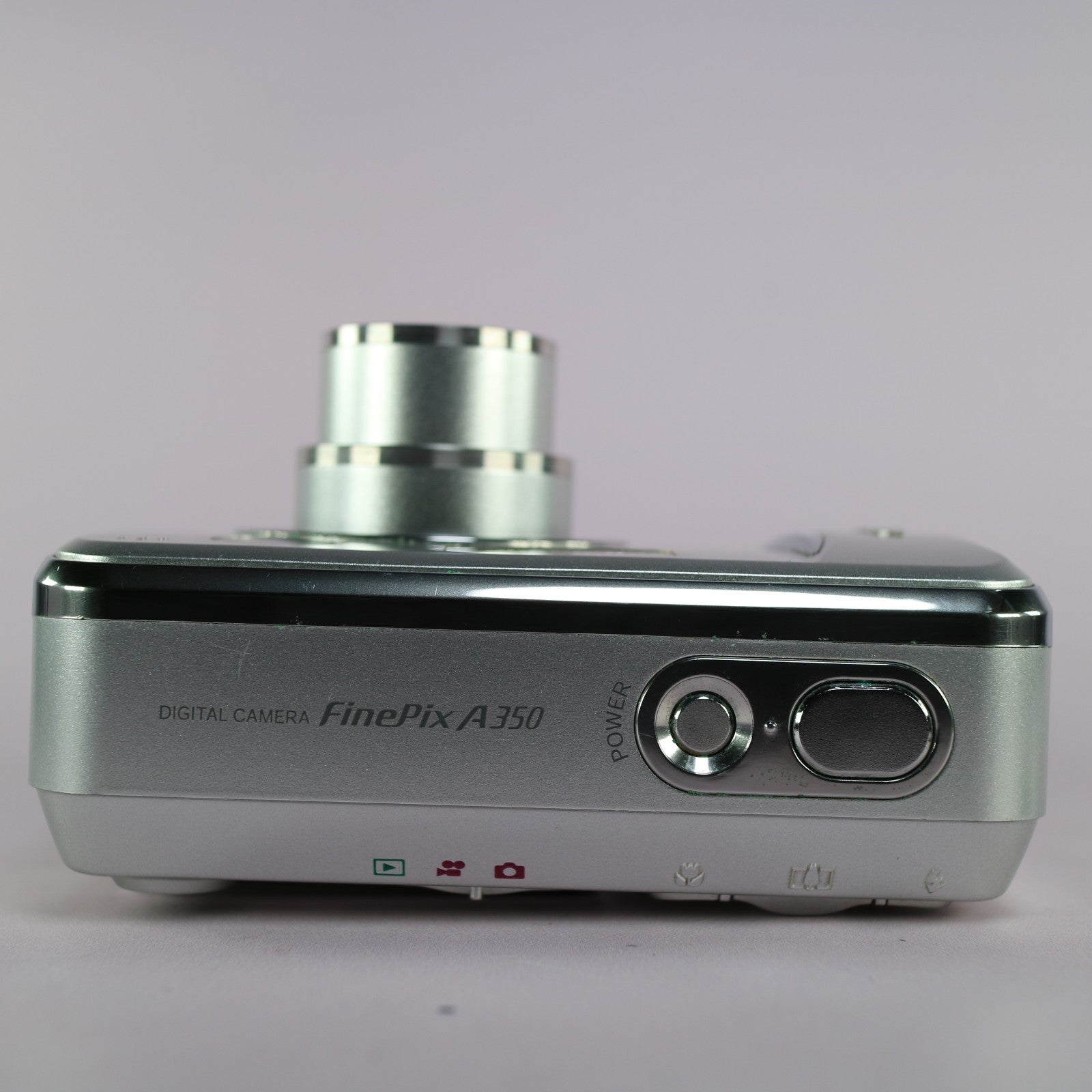 Fujifilm Digital Camera FinePix A350 5.2MP Silver Tested With xD Card