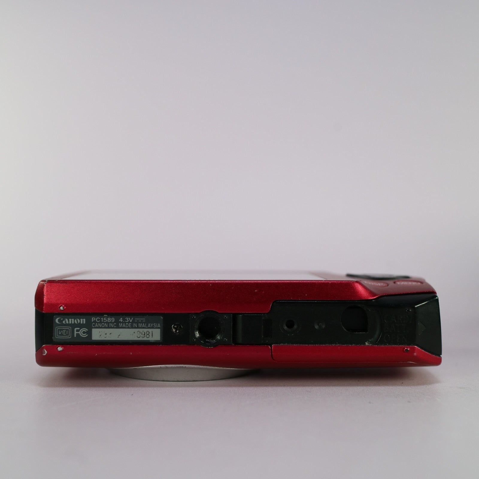 Canon Digital Camera PowerShot A3300 IS 16.0MP Red Tested