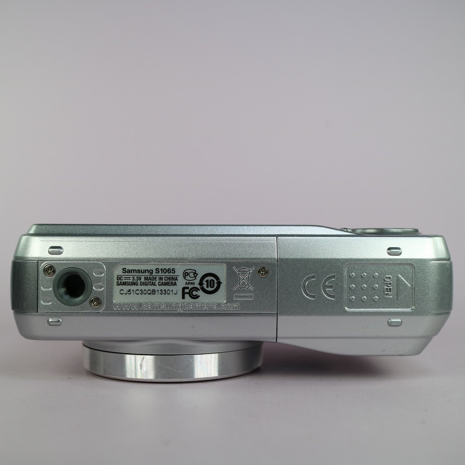 Samsung Digital Camera S1065 10.2MP Silver Tested