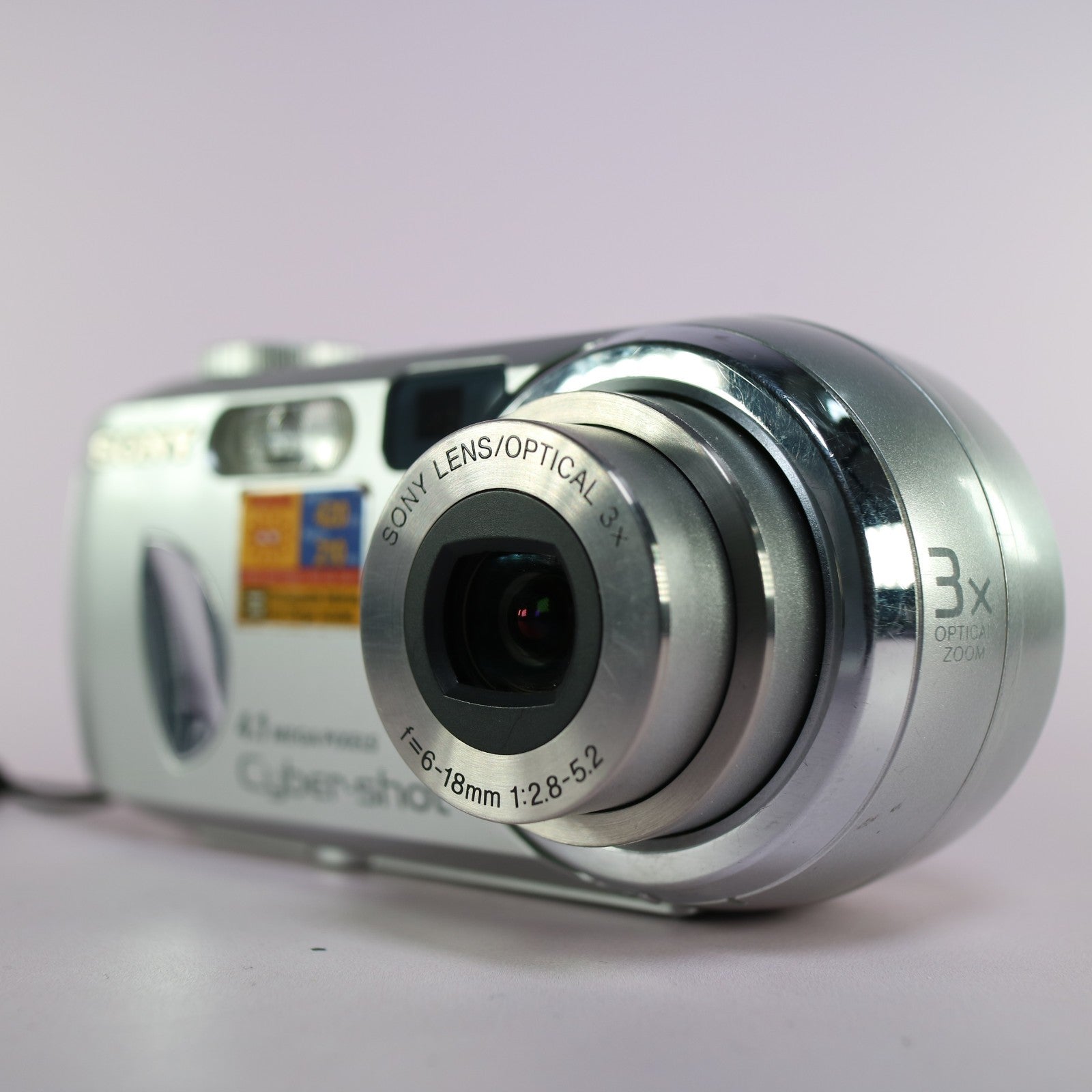 Sony Digital Camera Cybershot DSC-P73 4.1MP Silver Tested