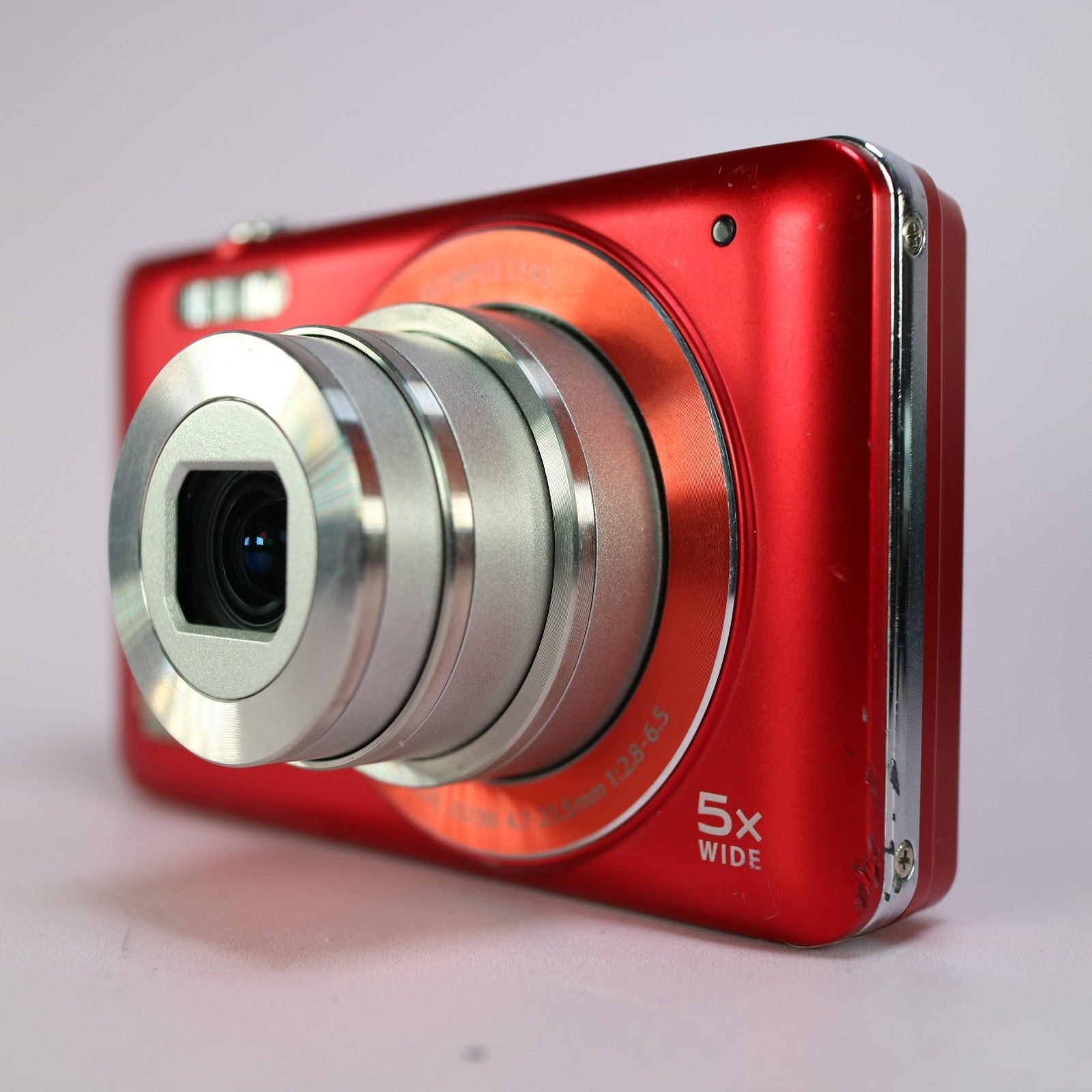 Olympus Digital Camera VG-120 14.0MP Red Tested Full Working Set