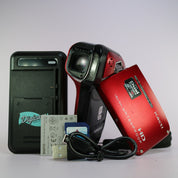 Sanyo Xacti VPC-CA9 9.0MP Underwater Digital Video Recorder Red Tested Full Set